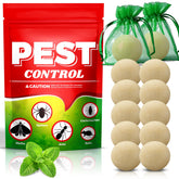 OKSUNIZW pest repellent balls with peppermint scent deter rodents naturally.
