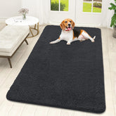 OLANLY dog door mat for muddy paws; traps dirt at entryways.