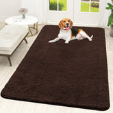 OLANLY dog door mat absorbs muddy paws and reduces tracking at entryways.