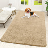 OLANLY dog door mat with muddy paws traps dirt at the entry for a cleaner home