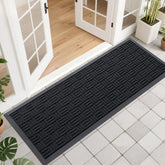 OLANLY front door mat absorbs moisture and traps dirt at the entry