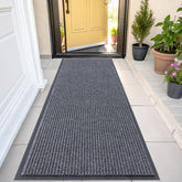 OLANLY front door mat waterproof, ideal for keeping entryways dry and clean.
