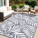 OLANLY waterproof outdoor rug 9x12 for patio and deck use.
