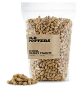 Old Potters Wildlife in-shell peanuts in a bag attract birds and squirrels.