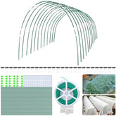 Oleitodh greenhouse hoops assembly for quick, sturdy grow tunnel setup.