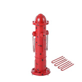 Oligski 24-inch hydrant pee post in garden, ideal training target for dogs