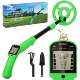 OMMO kids metal detector with adjustable stem for different heights.