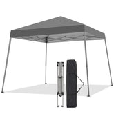 Oneofics canopy 10x10 frame shows sturdy steel construction for durable outdoor shade