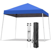 Oneofics canopy 10x10 pop-up setup providing quick shade outdoors.