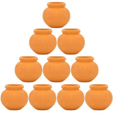 ONEST miniature clay pot close-up reveals red terracotta texture for tiny plant décor