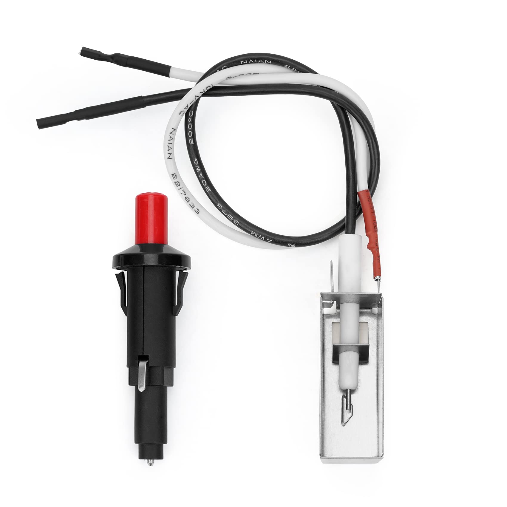 Onlyfire Weber 7510 igniter kit installed for quick starts.
