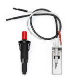 Onlyfire Weber 7510 igniter kit installed for quick starts.