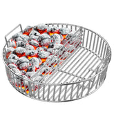 Onlyfire stainless-steel ash basket for XL Big Green Egg; durable charcoal containment