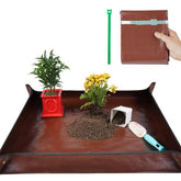 Onlysuki potting mat laid flat for a tidy workspace during potting tasks