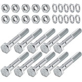 Onsnail shear bolts with assembly kit for Kubota snowblowers
