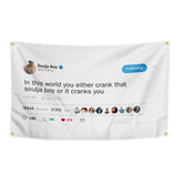 OOOYIY Soulja flag 3x5 poster for dorm decor and bold style