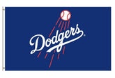 Opride Dodgers flag banner 3x5 ft with brass grommets for outdoor display