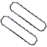 Opuladuo 2pc replacement 10-inch saw chain for Bauer 64940 enhances cordless cutting.