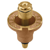 Orbit 54072 brass pop-up flush head demonstrating durable irrigation component for lawns