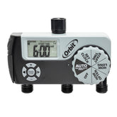 Orbit 56233D front view shows easy install and dial-based programming.