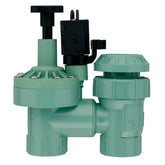 Orbit 57624 anti-siphon valve exterior installation on riser for easy maintenance