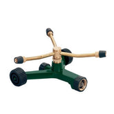 Orbit 58180N brass sprinkler base on wheels for effortless repositioning