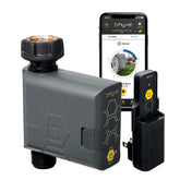 Orbit B-hyve Gen 2 timer on hose setup enabling precise watering control