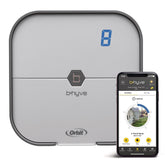 Orbit B-hyve WiFi sprinkler timer shown in app view for remote watering control