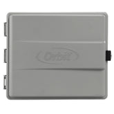 Orbit Outdoor Sprinkler Cabinet front view shows weather resistant housing for outdoor timer.