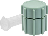 Orbit shrub head mushroom bubbler with flow control for precise deep watering.
