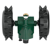 Orbit Traveling Sprinkler motor block for easy replacement and reliable irrigation.