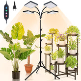 Orchbloom grow light stand corner setup for indoor plants and growth