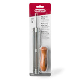 Oregon 25896 file guide with files for precise chain sharpening.