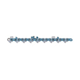 Oregon PowerCut 72EXJ072G skiptooth design for improved chip flow during cuts.