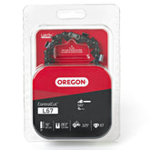 Oregon L67 16-inch bar fit for Stihl saws enables reliable replacements and smooth cuts.