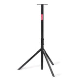 Oregon Tripod Grinder Stand, fully assembled, shows height-adjustable platform for bench grinders.