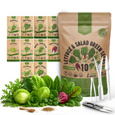 Organo Republic seed pack inside a resealable bag for easy storage and access