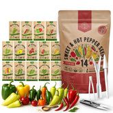 Organo Republic waterproof seed pack for long-term storage and moisture protection.