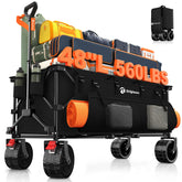 Originsure folding wagon shown at full length for easy loading and transport