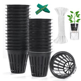 Orimerc 2 inch net pot for hydroponic towers promotes vibrant root aeration