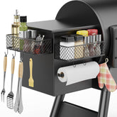 Ormeli 2 pack magnetic storage bin on the grill hopper for secure organization.