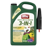 Ortho 3-in-1 bottle ready-to-use for easy garden protection.
