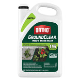 Ortho GroundClear refill attached to Comfort Wand for precise weed targeting