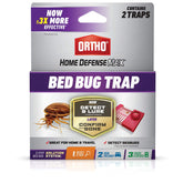 Ortho Home Defense Bed Bug Trap activated lure attracts bed bugs for early detection