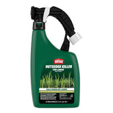 Ortho Nutsedge Killer for Lawns bottle closeup for easy hose-end application