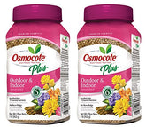 Osmocote Plus 1lb bottle closeup showing smart-release formula for long-lasting feeding.