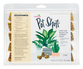 Osmocote PotShots nugget closeup showing slow-release nutrients for potted plants