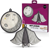 OTOTO Batlicious oven mitts set featuring bat motif for safe handling of hot pots.