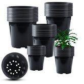Oubest seedling pots 3-5 inch with drainage ideal for starting herbs and flowers.