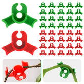 Ouligay circle-style plant clip set, 40 pieces, supports stems with low-stress training.